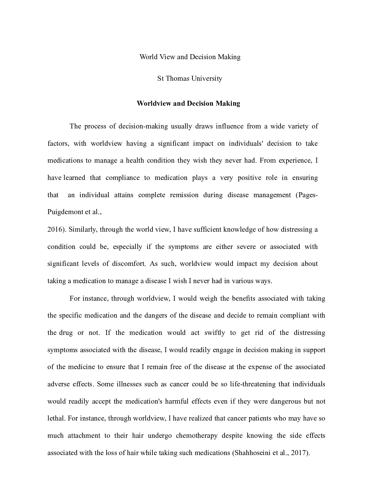 Preview image of Week_3_Discussion_World_View_and_Decision_Making.docx(1)    World View and Decision Making document